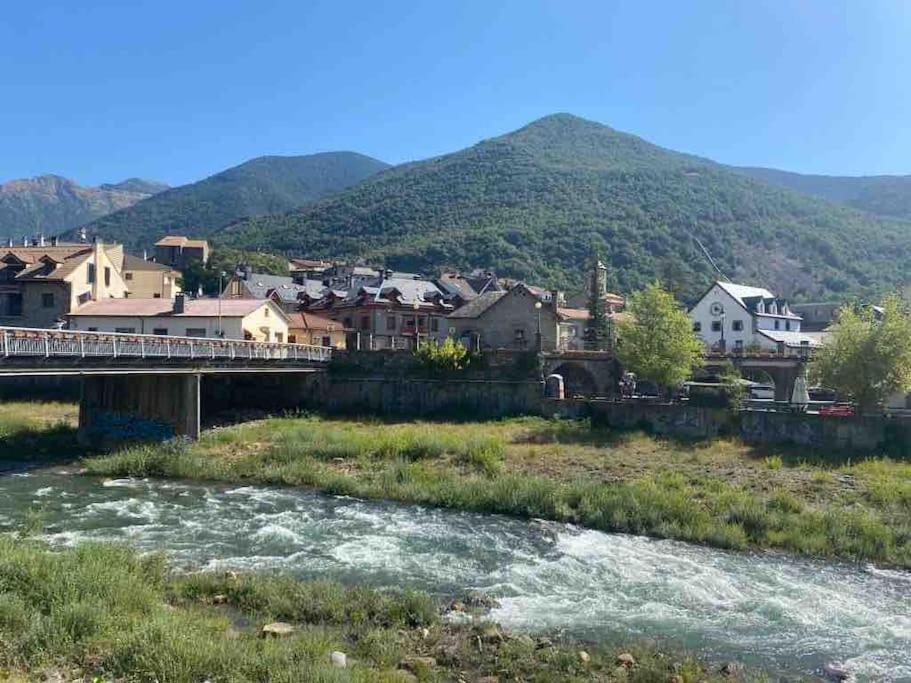 Apart Acogedor En Biescas Para Familias,Vistas A La Montana Esterno foto